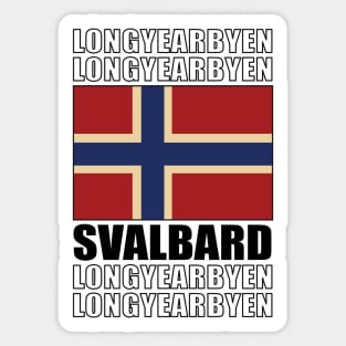 Flag of Svalbard Sticker